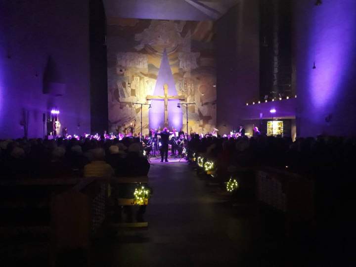 Adventskonzert des Blasorchesters Rhede