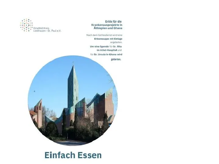 Einfachessen im Pfarrheim St. Paul