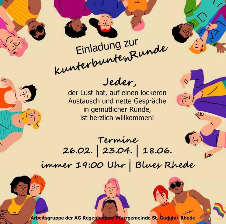 Die kunterbunte Runde