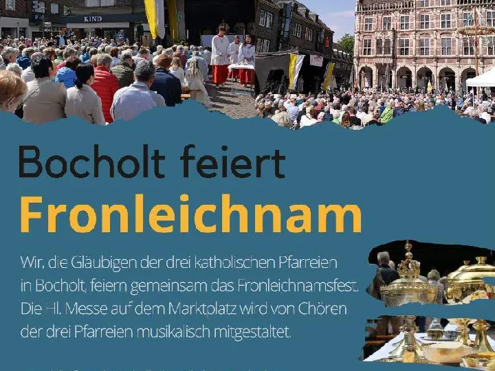 Bocholt feiert Fronleichnam