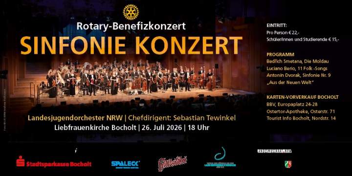 Rotary-Benefiz-Sinfonie-Konzert - Landesjugendorchester NRW