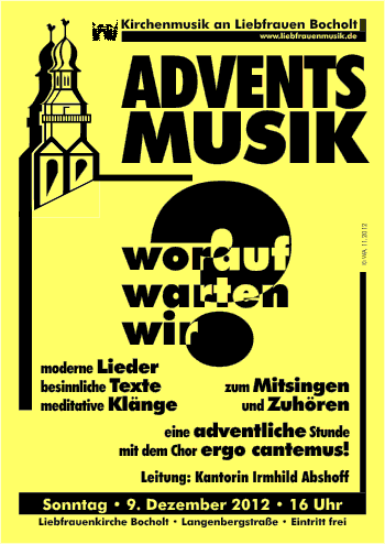 Plakat Adventsmusik
