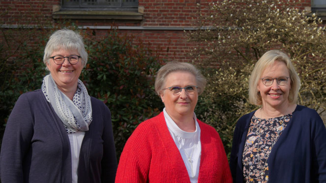 Team des Pfarrbüros Liebfrauen Bocholt